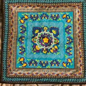 Throw Pillow Case Cushion Cover
Handmade with fine embroidery
Not Anthropologie